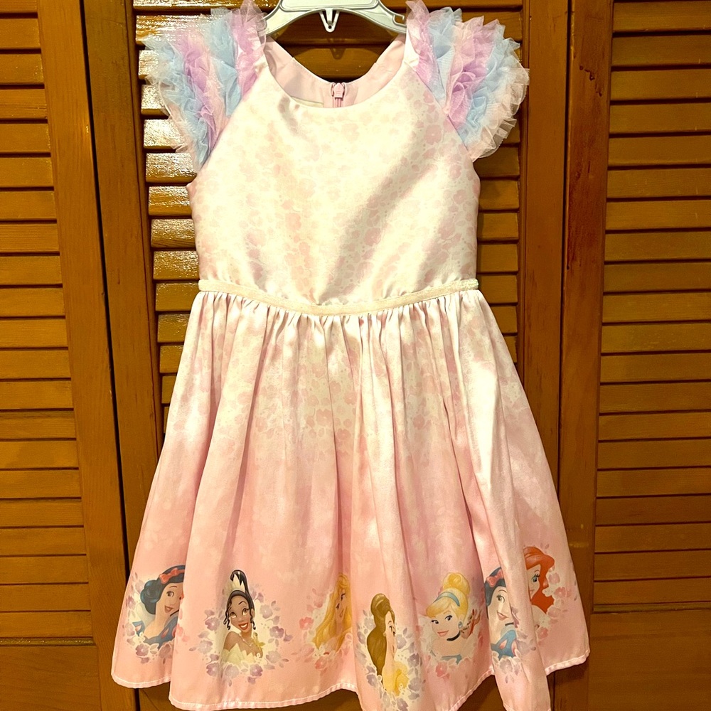 Pippa & Julie Disney Princess Dress 5T, Like New!